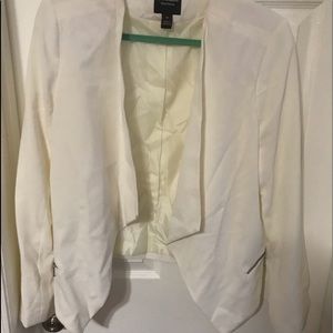 NWT Gloria Vanderbilt White size 10 Blazer